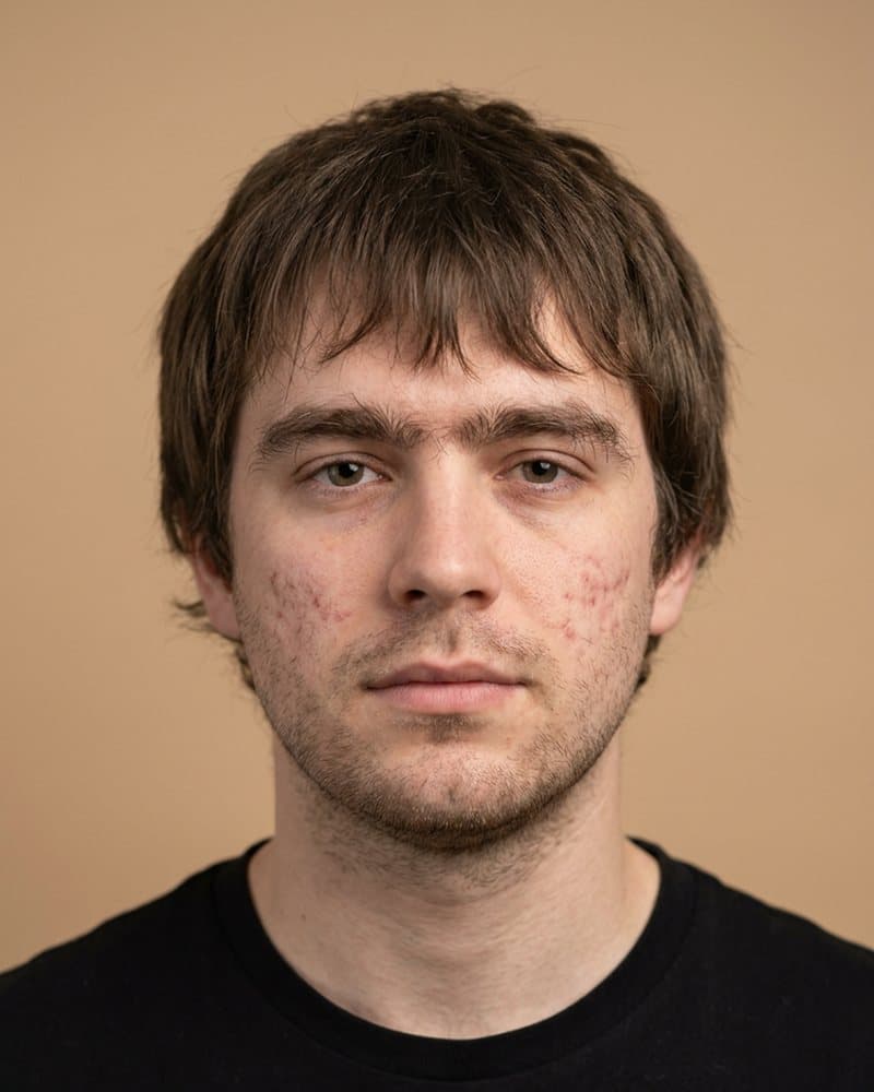 A man before his three fixes